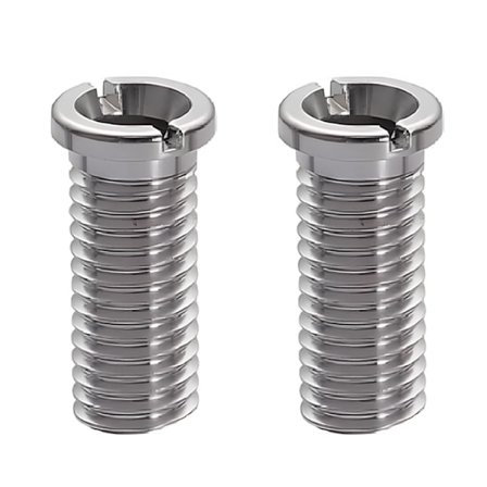 2 stk. Sølv Vaskeservant Kurv Skruer Rustfritt Stål Hul Skrue Avløp Skrue, for Kjøkkenvask Avløp Kjøkken Vaskerom