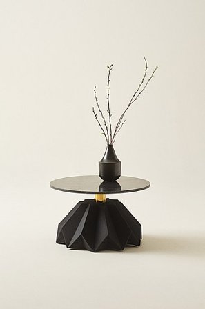 Jotex - Soffbord ø 66 Cm Granit - Järn Svart BRECKA - Köp Soffbord hos Jotex