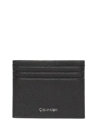 Foil Emboss Ew Card Case Black Calvin Klein