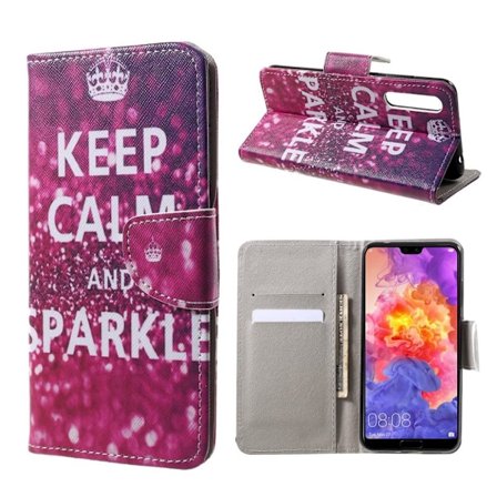 Huawei P20 Pro Fodral med ett snyggt motiv - Keep calm