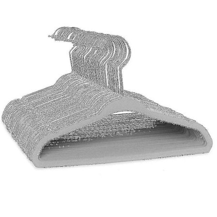 Skridsikre Fløjlsbøjler til Jakker