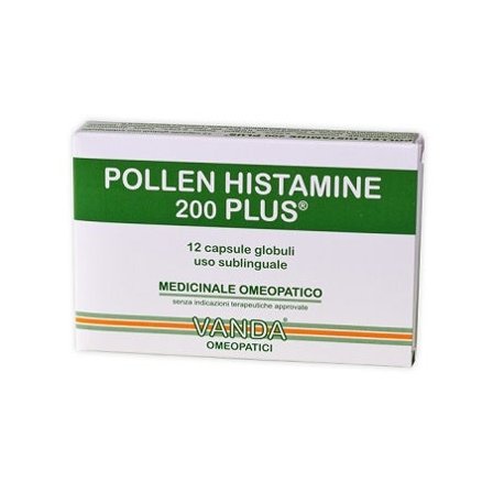 Pollen Histamine 200 Plus 12 Capsule Globuli