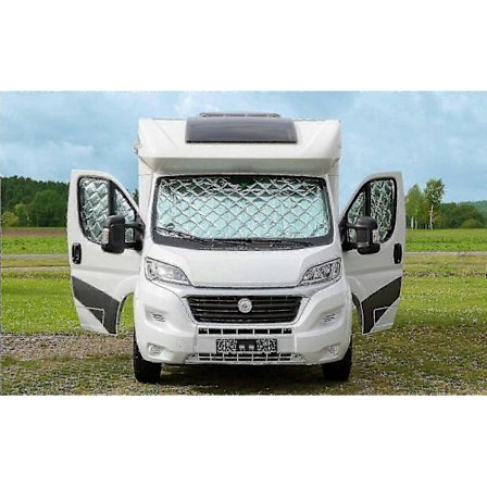 Bil Indvendig Termisk Persienne Forrude Solskærm Overtræk Persienne Kit Bil Liftvindue Solskærm - Fiat Ducato 2006-2022 - Perfekt