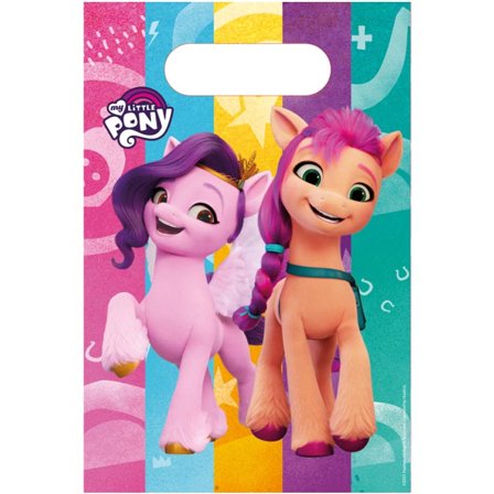 My Little Pony Papperspåse 8-pack - My little Pony Kalas Dekoration - Kalaslagret.se