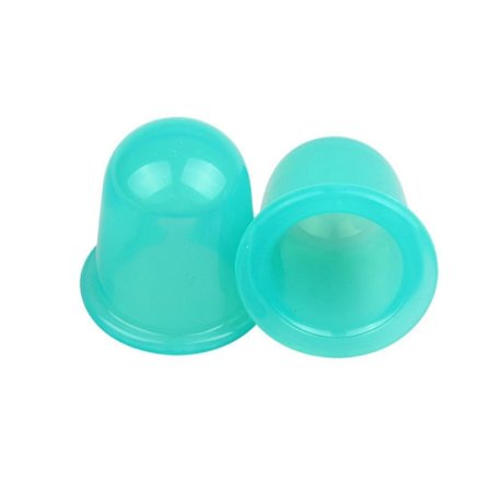 Silicone Cupping Therapy Set, Anti Cellulite Cup, 2pcs Vacuum Massage Cup Kit Body Cup