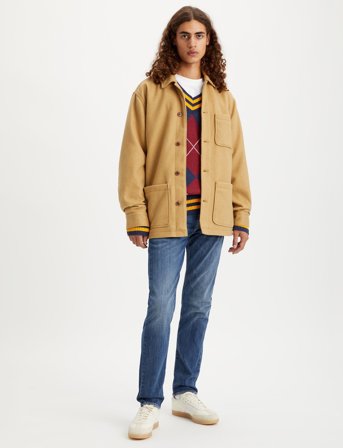 Levi's 502 Taper Med Indigo - Worn In - Blue - 30 x 32