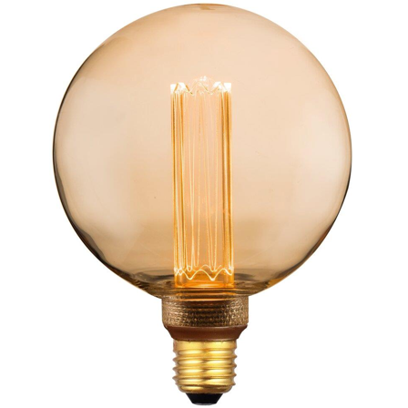 Nordlux DECO RETRO LED-lampa E27, 3,5W, G125, Belysning