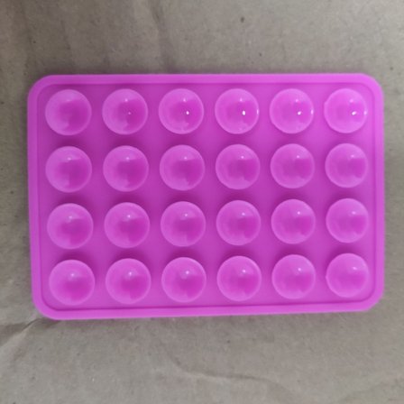 Förtjockad 24-kornig fyrkantig sugkopp, mobiltelefon silikon sugkopp, mobiltelefon surfplatta datorstöd, fästhållare