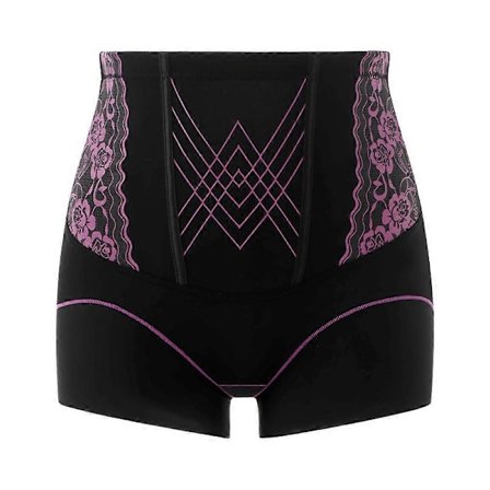 Nye højtaljede kontrastfarvede mave stramme undertøj til kvinder, stærke mave stramme hoftebukser, blonde sporløse formende postpartum mave stramme 