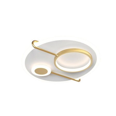 Modern Taklampa Atmosfärisk Vardagslampa Sovrum Master Bedroom Rund Led Minimalistisk Lampa