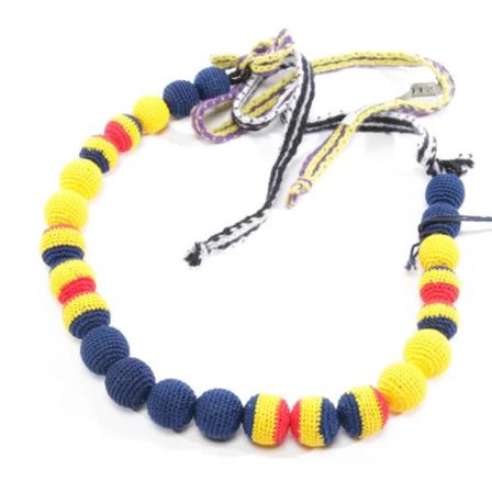 Prada Vintage, Pre-owned Fabric belts Blauw, Dames, Maat:ONE Size