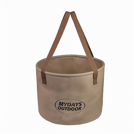 Mimigo Premium kokoontaitettava ämpäri - monitoiminen taittuva ämpäri - täydellinen varuste retkeilyyn, vaellukseen ja matkustamiseen 15/20l(20 L,