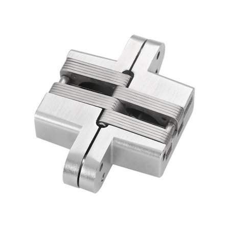 1 stk Foldbar hengsel Skjult krysshengsler, Skjult hengsel