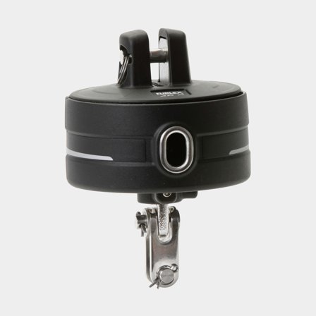 Seldén Line drum, Furlex 40S lintrumma i svart komposit och rostfritt stål för rullfocksystem på mindre båtar