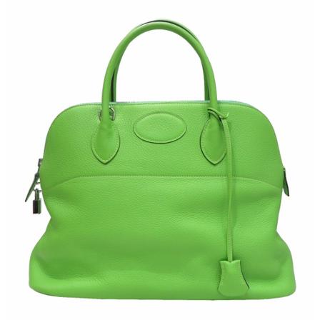 Hermès Vintage HandTass , Groen , Dames , Maat: ONE Size Vintage Tassen