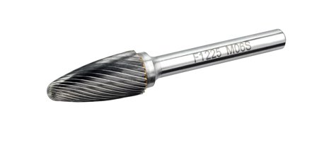 Ironside 200804 Fil Medium-S, spets, rundad topp 25 x 12 mm, Fräsa & hyvla