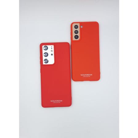 Candy Red Tpu Silikon Till Samsung S21ultra Röd