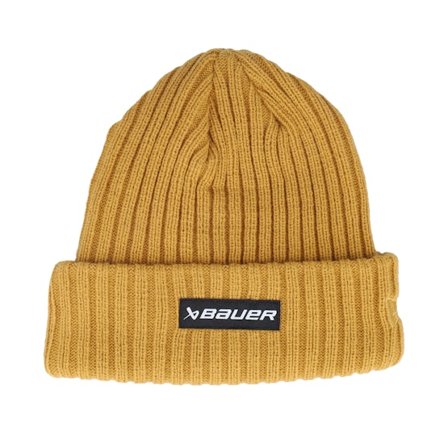 Bauer - Ribbed Toque Gold Cuff Cuff Yellow Beanie - @ Hatstore