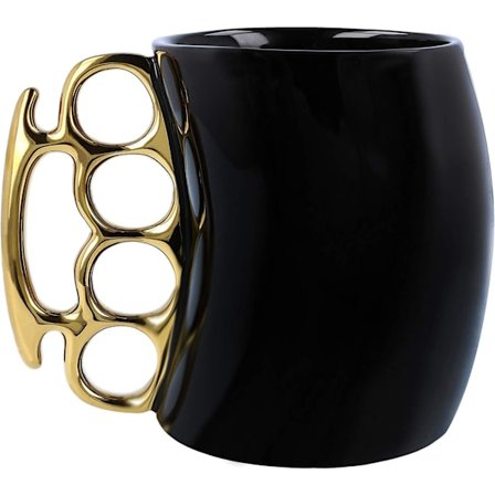 Knokejern Krus, Kaffekrus, Tekanne Keramisk Kopp, Morsomt Krus, Venner Krus