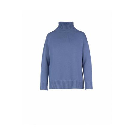 Max Mara, Turtleneck Blauw, Dames, Maat:XS