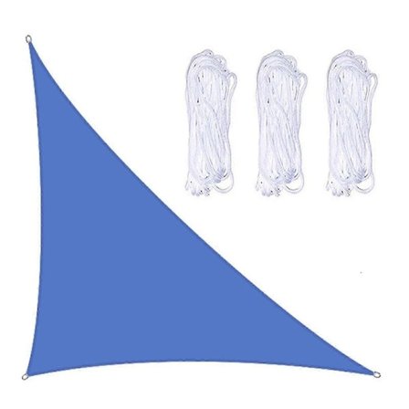 Solsegel Rät Vinkel, 3m x 4m x 5m Solsegel med Hårdvarusats, 3 Rep, Vattentätt 2025