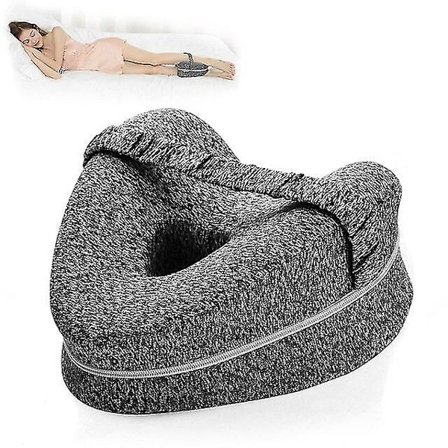 Hjerteformet ortopedisk pute for ben, kilepute med knestøtte, isjiasputer, kroppspute