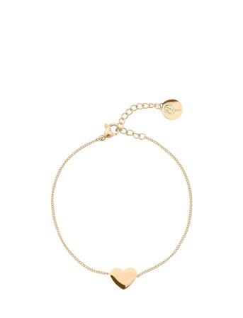 Edblad Pure Heart Bracelet - Gold - ONE SIZE