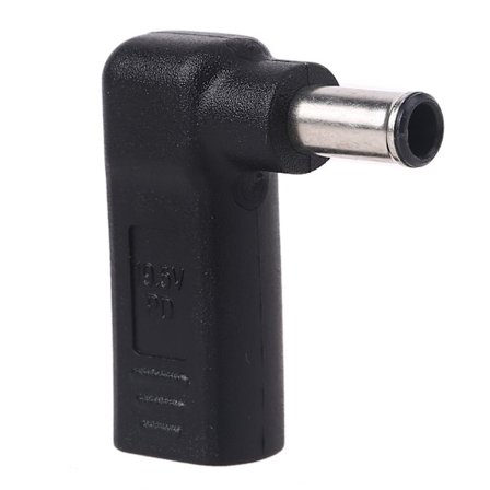 USB C (Hona) Gränssnitt till Laptop Konvertering för Huvudadapter Plast USB Typ C Adapter Portabel