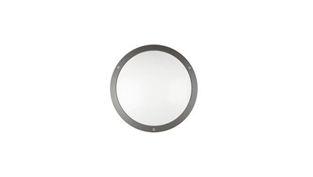 Hide-a-Lite Moon Public Round Veggarmatur 3000/4000 K, 1280 lm, 16 W, IK10 Antrasitt, Belysning