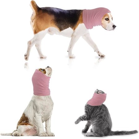 Hunde- og katte-mansjett, nakkevarmer og ørevarmere for kjæledyr