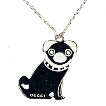 Gucci Vintage Pre-owned Silver necklaces Grå, Dame Vintage Smykker, Størrelse: ONE Size