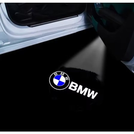BM-W 4 stk. LED HD-dørvelkomstprojektorer med laserlamper til BM-W E90 E60 E46 E93 F20 F21 F30 F31 F32 F33 F34 F15 F10 F01 F11(G)