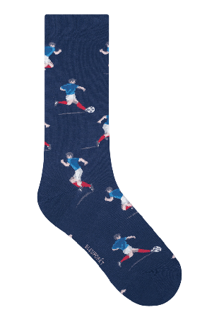 BleuForêt Socka, fotboll Strumpor Herr Blå 39/42