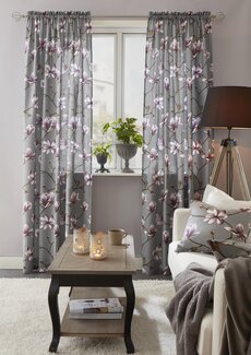 Gardinfag Malena 2-pak Grå