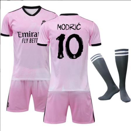2223 Real Madrid Jubileums Benzema Hazard Fotbollströja Modric 10 22 (120-130cm)