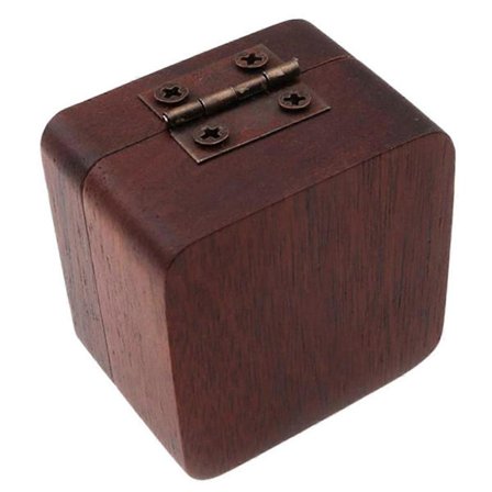 Förvaringslåda för Plektrum i Valnöt, Rymmer Många Plektrum, Gitarrgåvor, Fodral för Gitarrplektrum, Förvaring av Gitarrplektrum, Gitarrdelar