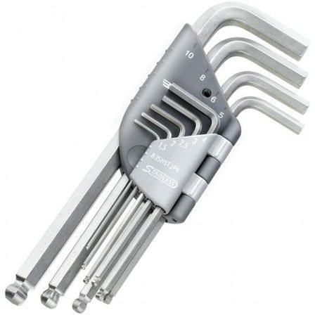 Facom 83SHST.JP9A Insexnyckelsats 9 st, rostfria, Handverktyg