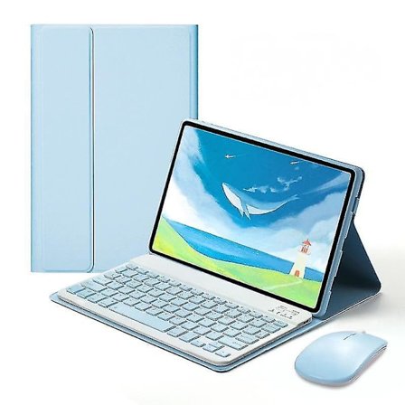 ipad Pro11(2020)/ Air4 10.9/11 tommer universel tastatur etui PU læder stand etui med magnetisk aftageligt tastatur