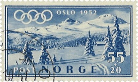 Norge 1951 - AFA 383 - Stemplet