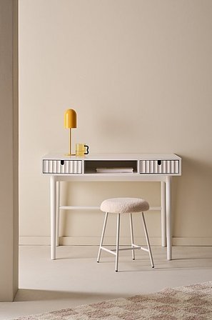 Jotex - Schreibtisch 60x104 Cm Weiß - TOULUSE - Kaufe Kindertische bei Jotex