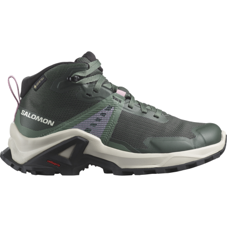 Salomon - Unisex Kids' Shoes X Raise Mid Gtx J - Urban Chic / Rainy Day - 12.5K
