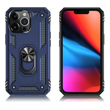 Stødsikkert iPhone 13 Pro hybridcover - Blå
