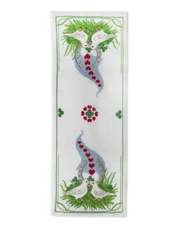 Kirjontapakkaus KaitaliinaTurturikyyhkyt-Svarta Fåret