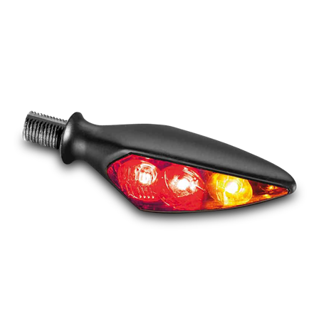 Blinker Links Kellermann Rhombus S DF Dark LED 3-in-1
