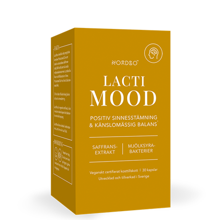 Nordbo LactiMood Mjölksyrabakterier 30 kapslar