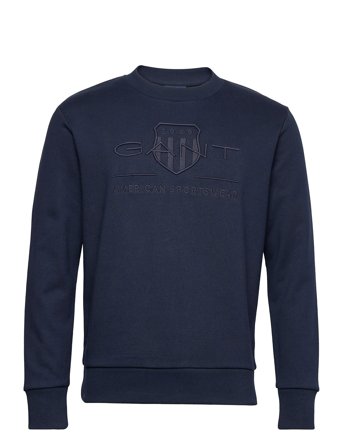 GANT | Reg Tonal Shield C-Neck Sweat | S