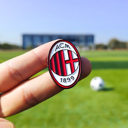 4-pakning fotballklubbemblem, minnemedaljebrosje