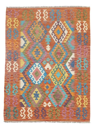 Kelim Afghan Old Style Tæppe 153X203 Uld, Afghanistan