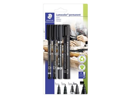 STAEDTLER Märkpennor Mix set 4/fp - Lyreco - Kontorsmaterial - Pennor - Märkpennor - Special