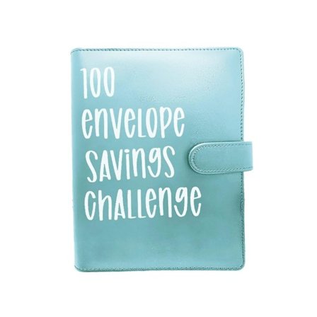 Ny 100 Konvolutt Utfordringsperm, Sparing Utfordringsperm, Budsjettperm med Kontantkonvolutter, Enkelt og Morsomt Måte å Spare Penger Raskt